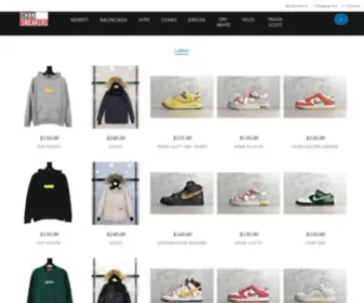 Chanzsneakers.co(Buy Chan Sneakers Online) Screenshot