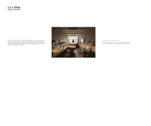 Chaoffice.info(Cha Office Design & Research) Screenshot