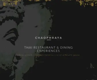 Chaophraya.co.uk(Chaophraya Thai Dining) Screenshot
