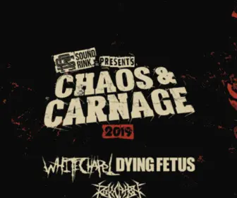 Chaosandcarnage.com(Chaos & Carnage) Screenshot