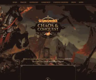 Chaosandconquest.com(Chaos & Conquest) Screenshot