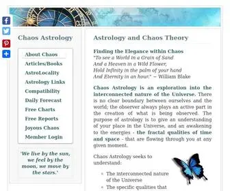 Chaosastrologer.com(The purpose of astrology) Screenshot