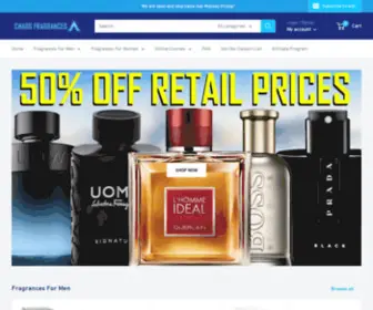 Chaosfragrances.com(Chaos Fragrances) Screenshot