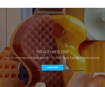 Chaosgroup.com(Create your world with Chaos®) Screenshot