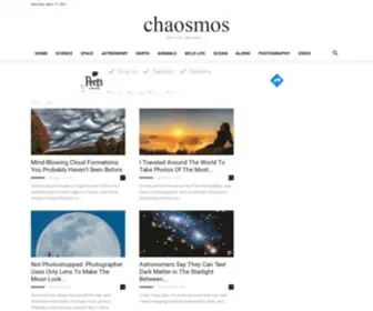 Chaosmosnews.net(Chaosmos News) Screenshot