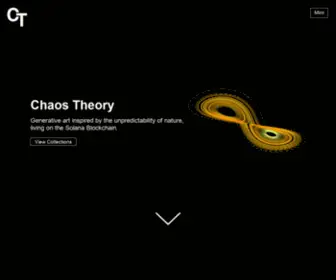 Chaostheorynft.com(Chaos Theory) Screenshot