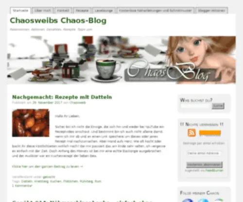 Chaosweib.com(Chaosweibs Chaos) Screenshot