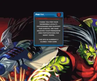 ChaoticGame.com(Chaotic Trading Card Game) Screenshot