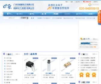 Chaoyi1688.com(亿光代理商) Screenshot