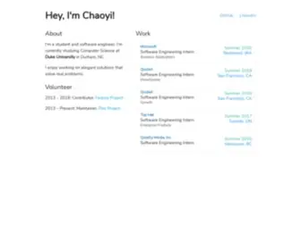 Chaoyizha.com(Chaoyi zha) Screenshot