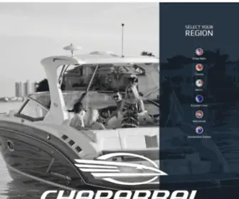 Chaparralboats.com(Chaparral Boats) Screenshot