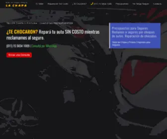 Chapataller.com.ar(Taller de Chapa y Pintura Presupuestos) Screenshot