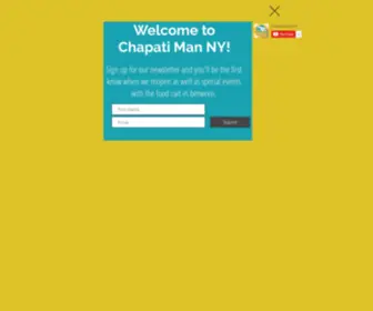 Chapatimanny.com(Indian Food) Screenshot