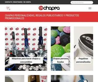 Chapea.com(Chapas Personalizadas) Screenshot