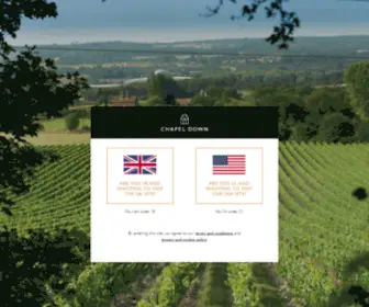 Chapeldownwines.co.uk(Chapel Down) Screenshot