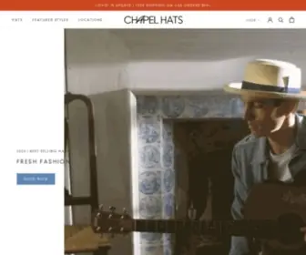 Chapelhats.com(Chapel Hats) Screenshot