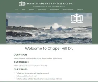 Chapelhilldrivecoc.com(Chapel Hill Dr. Church of Christ) Screenshot