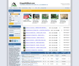 Chapelhillrent.com(Chapel Hill Rent) Screenshot