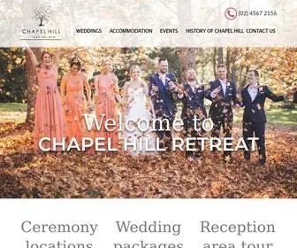 Chapelhillretreat.com.au(Wedding Venues Sydney) Screenshot