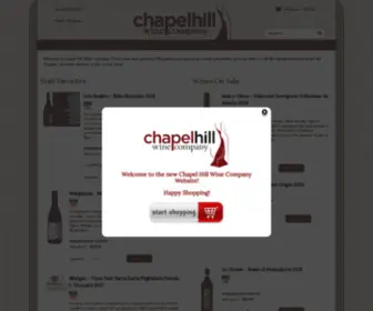 Chapelhillwinecompany.com(Chapel Hill Wine Company) Screenshot