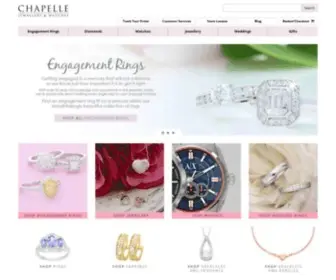 Chapelle.co.uk(Chapelle Jewellers) Screenshot