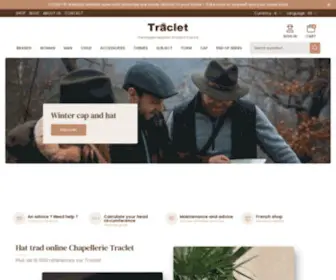Chapellerie-Traclet.com(Achat chapeau) Screenshot