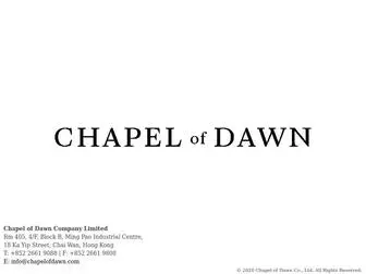 Chapelofdawn.com(Chapel of Dawn) Screenshot