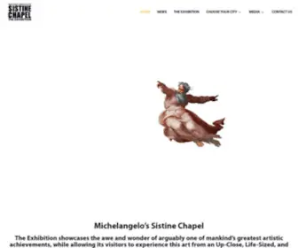 Chapelsistine.com(Michelangelo’s sistine chapel) Screenshot