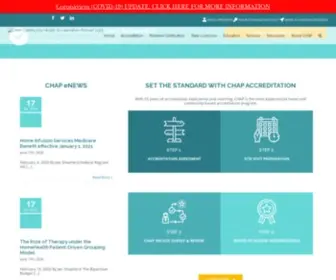 Chapinc.org(Community Health Accreditation Partner) Screenshot