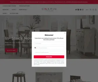Chapinfurniture.com(Chapin Furniture) Screenshot