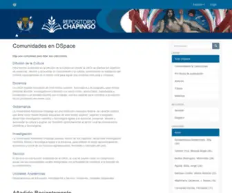 Chapingo.edu.mx(Inicio) Screenshot