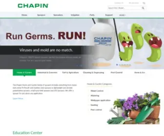 Chapinmfg.com(Chapin International) Screenshot