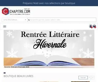 Chapitre.com(Faites votre choix sur parmi une large sélection de livres en ligne) Screenshot
