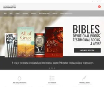 Chaplainray.com(The mission and calling of International prison Ministry) Screenshot