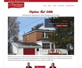 Chapleaurealestate.com(Chapleau Real Estate) Screenshot