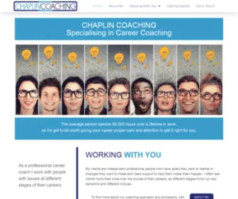 Chaplincoaching.com(Best Career Coaching in London) Screenshot