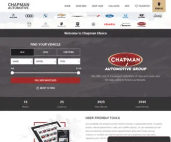 Chapman.co(Chapman Auto Group) Screenshot