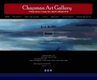 Chapmanartgallery.com(Chapman Art Gallery) Screenshot