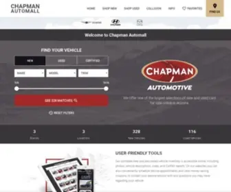 Chapmanautomall.com(Chapman Hyundai) Screenshot