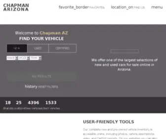 Chapmanaz.com(Chapman arizona) Screenshot