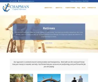 Chapmancapitaladvisors.com(Front Page) Screenshot