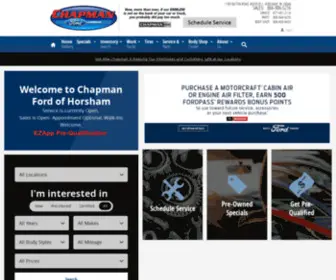 Chapmanfordhorsham.com(Chapman Ford of Horsham) Screenshot