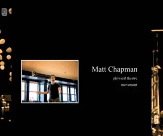 Chapmantheatre.com(Matt Chapman) Screenshot