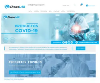 Chapocorp.com(CHAPOLAB) Screenshot