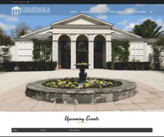 Chappaquapac.org(Chappaqua Performing Arts Center) Screenshot