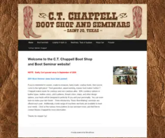 Chappellboots.com(Contact Support) Screenshot