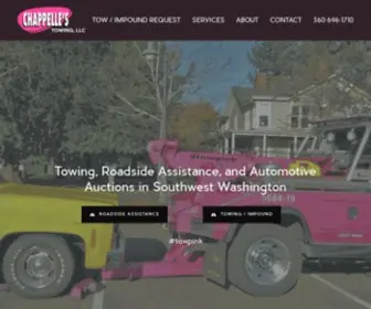 Chappellestowing.com(AAA Towing Service) Screenshot