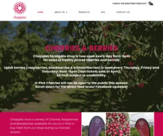 Chappies.com.au(Cherries and Berries Fresh) Screenshot