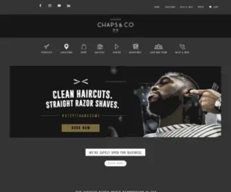 Chapsandco.ae(Chaps &amp; Co Barbershop) Screenshot