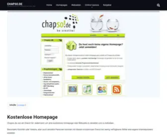 Chapso.de(Homepages & Webseiten aus der ganzen Welt) Screenshot